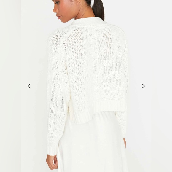 Brochu Walker crochet knot cardigan sweater nwot - Picture 3 of 8